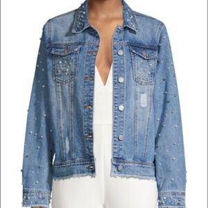 Lea & Viola Embellished Denim Jacket